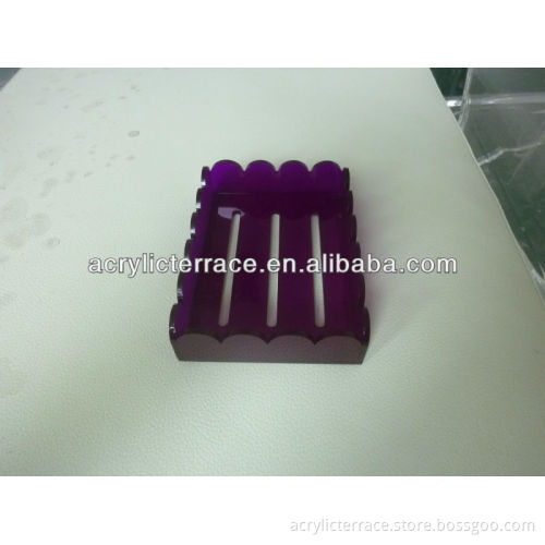 Acrylic soaf holder/lucite sap holder/plexiglass soaf holder